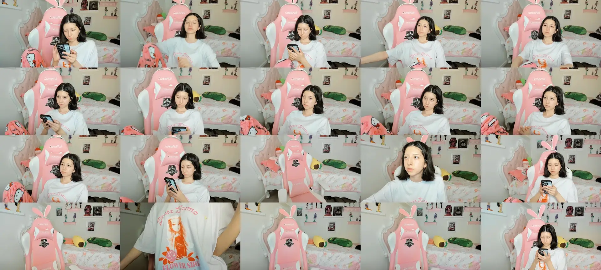 Cherrycute666 photo contact sheet