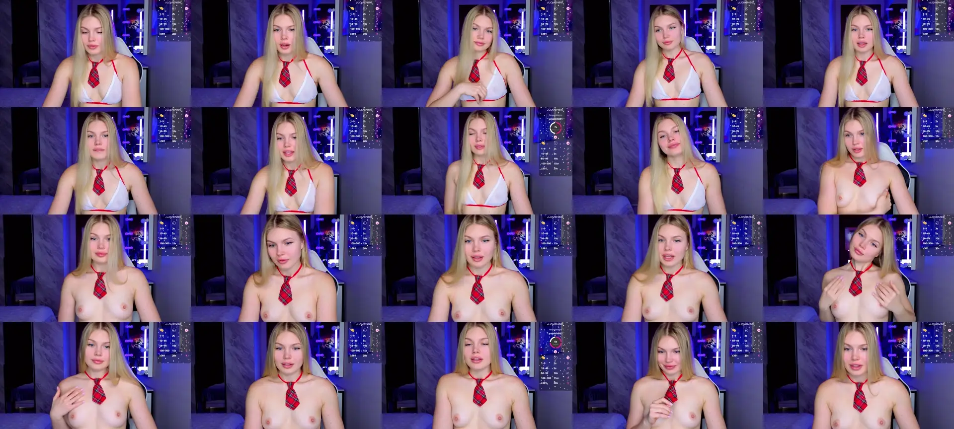 Effie_Cute photo contact sheet