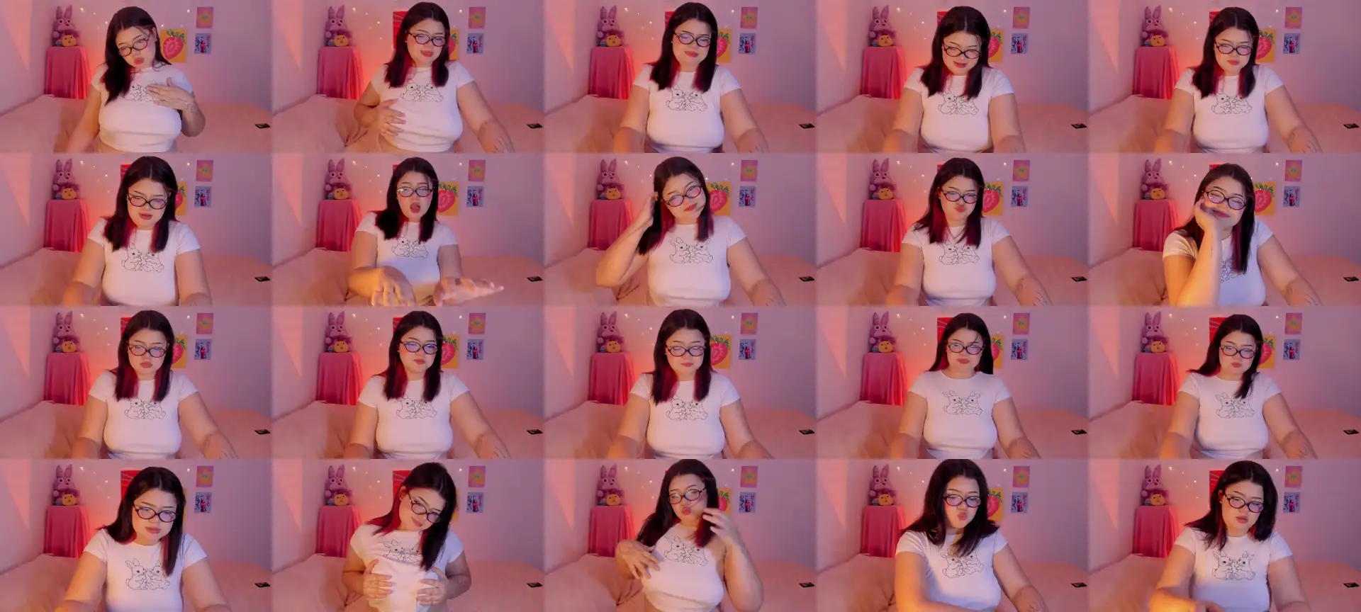 Ela_Bunny photo contact sheet