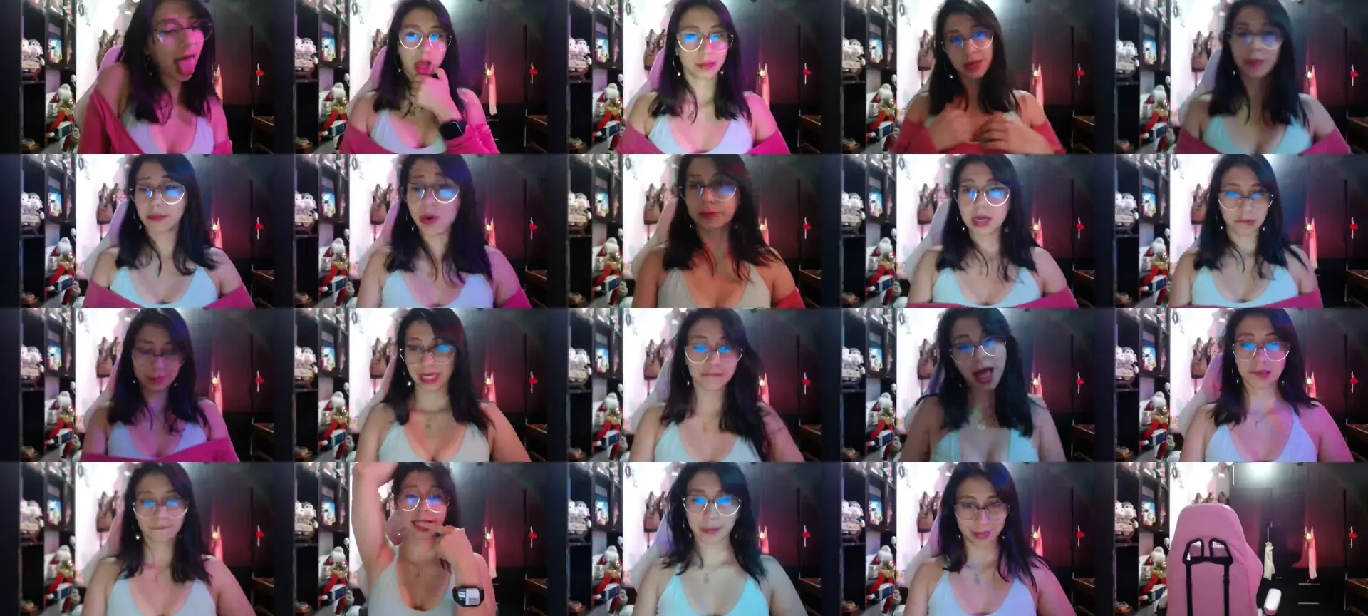 Kateen18 photo contact sheet