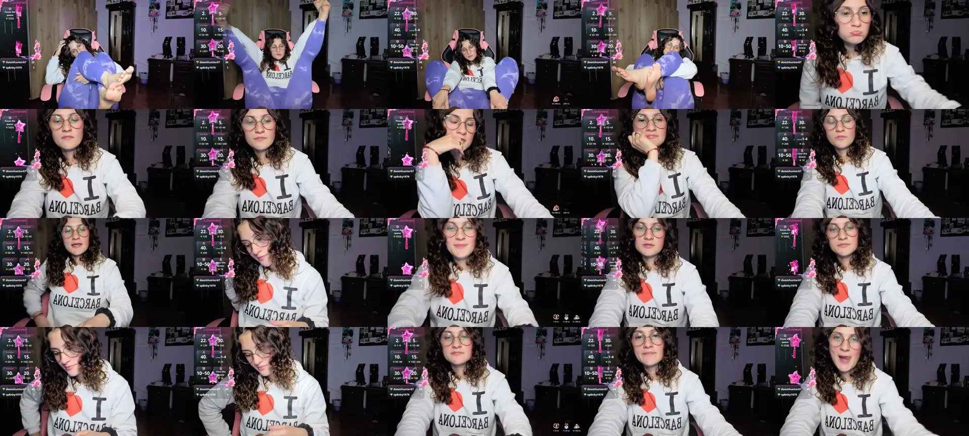 Linda_XD photo contact sheet