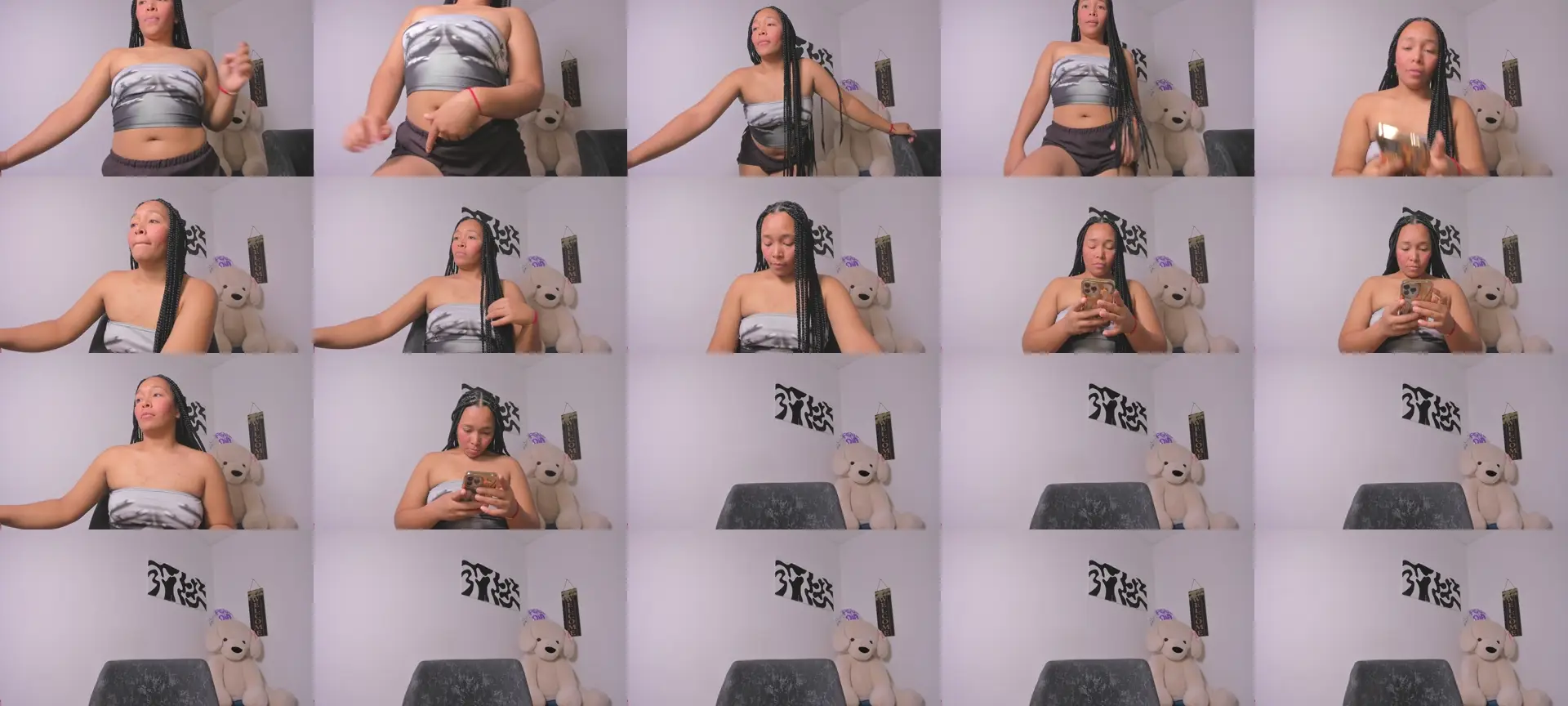 Niabrown photo contact sheet