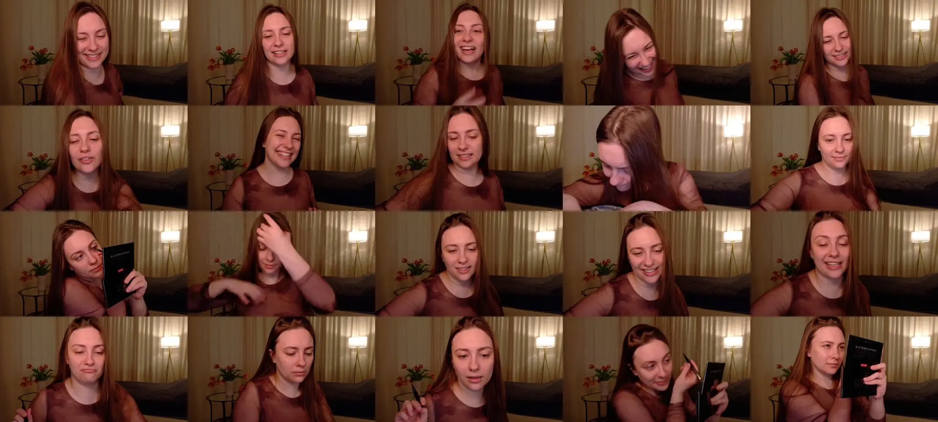 QueenOfTease_ photo contact sheet