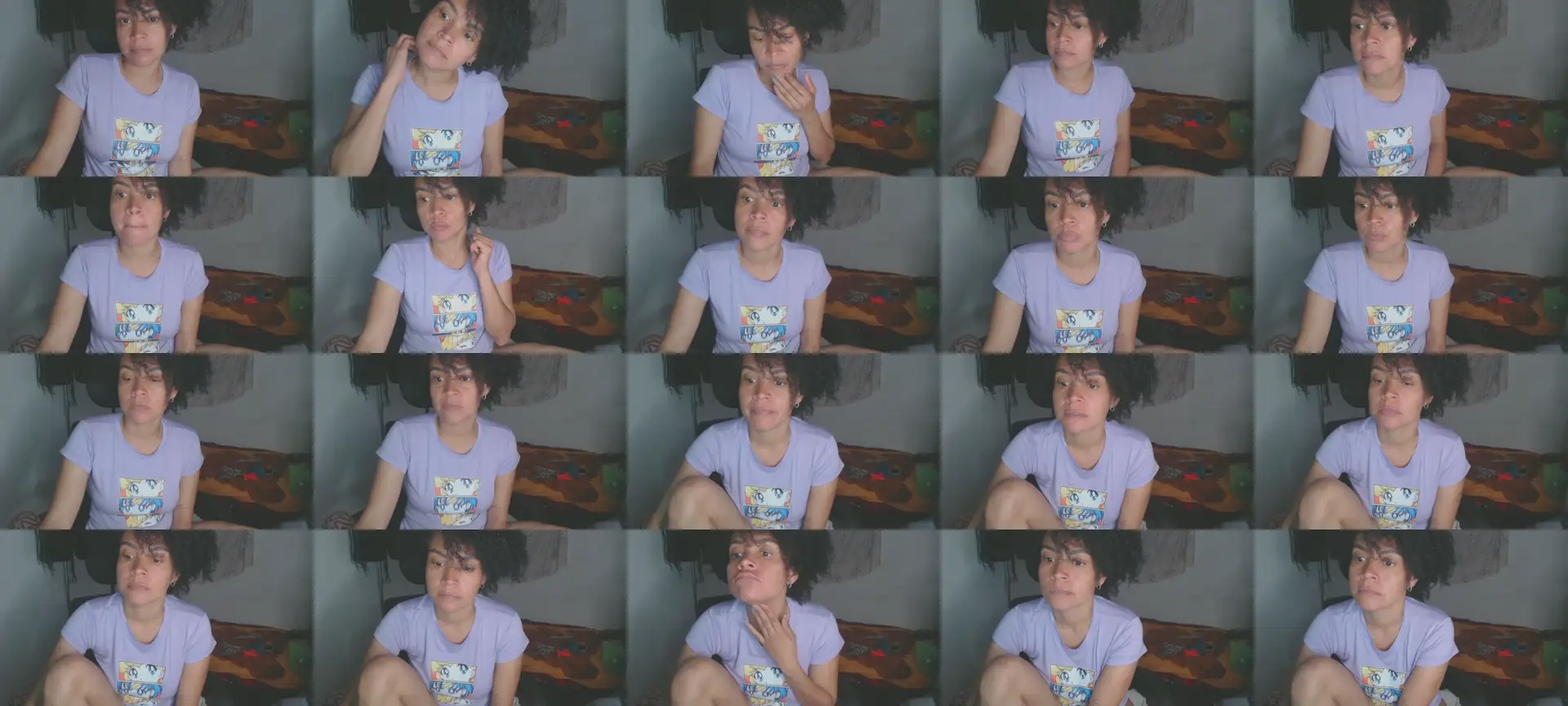 Shayna_cute photo contact sheet