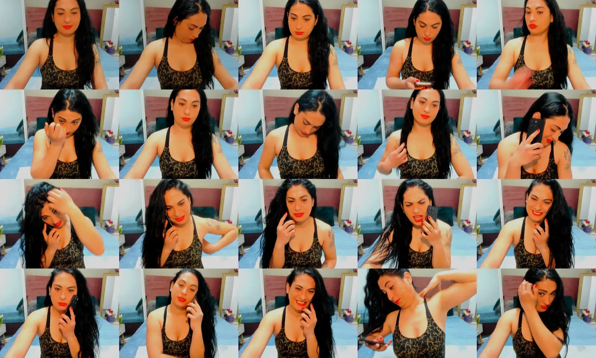 SunitaRox photo contact sheet