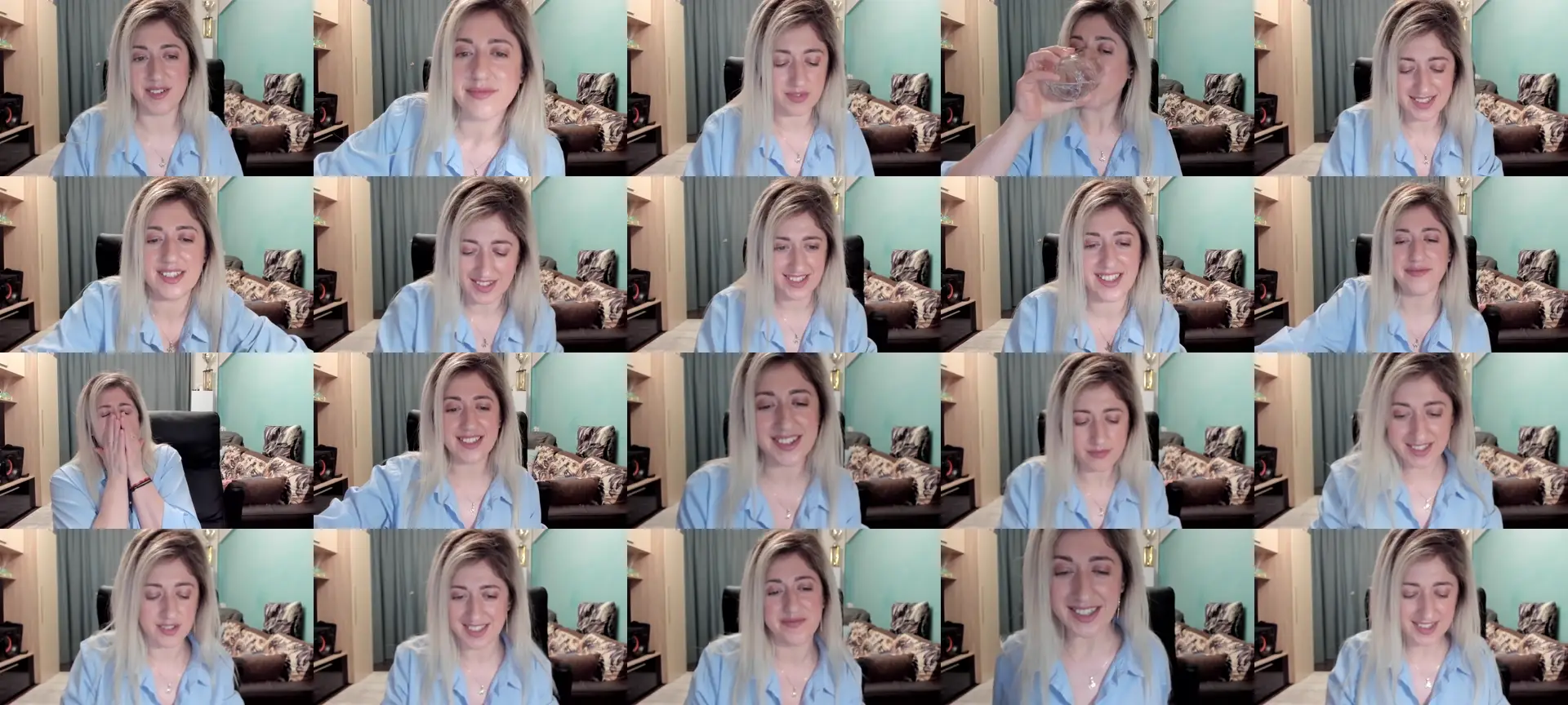 SweetDelia_ photo contact sheet