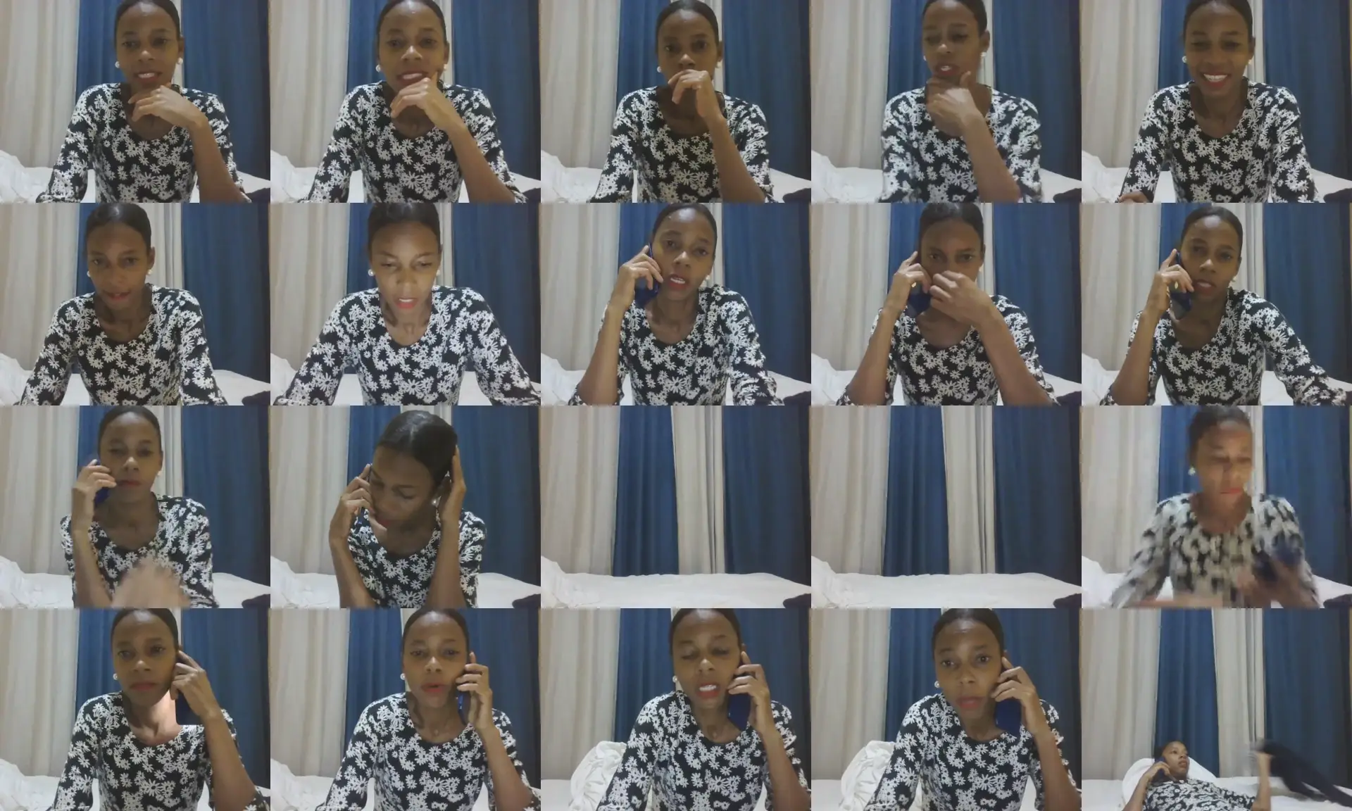 Tedmaria photo contact sheet