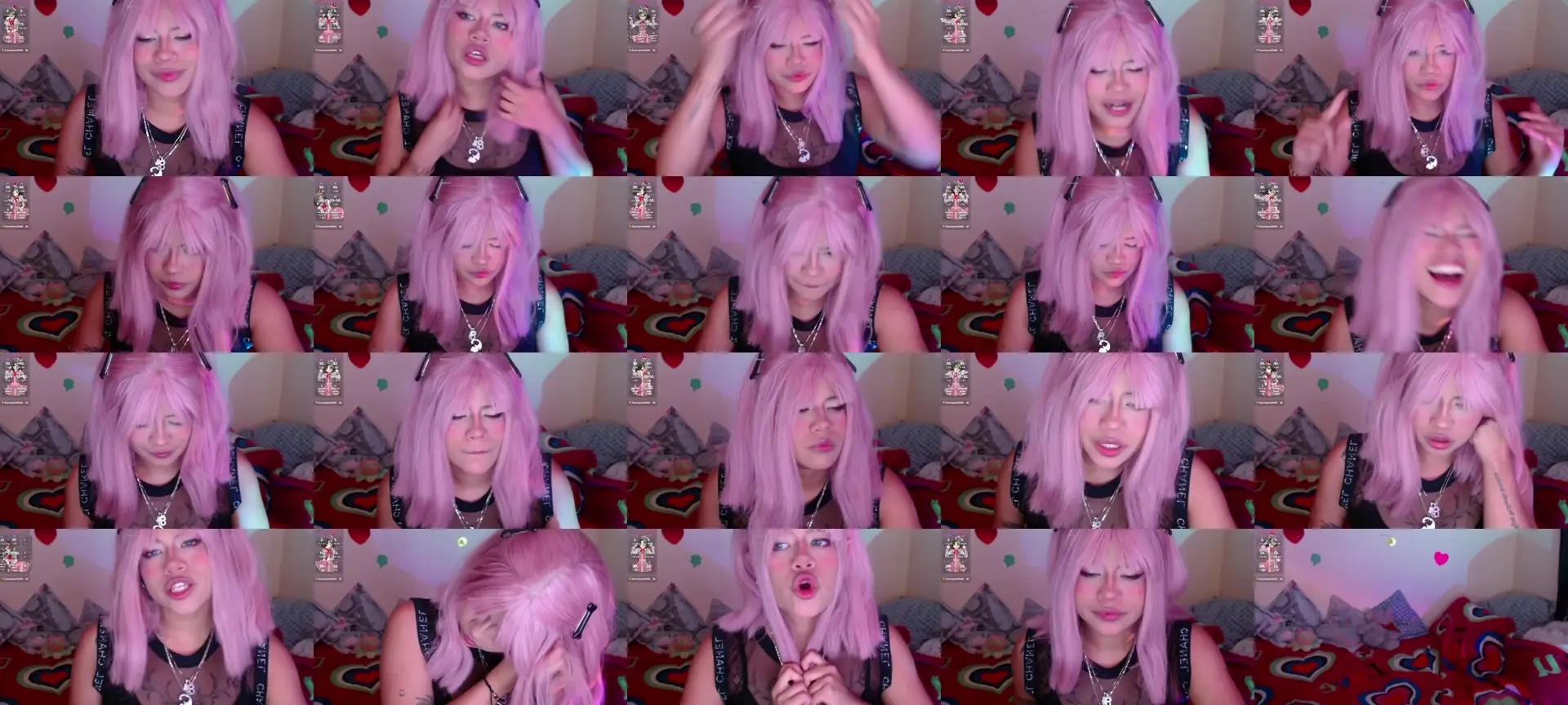 Viooletgreyy photo contact sheet