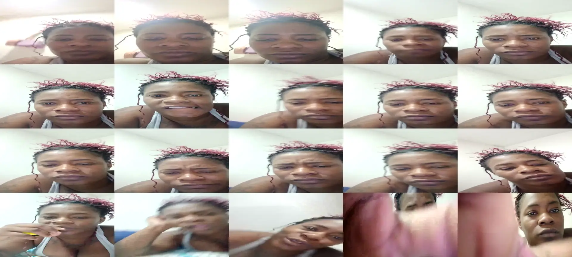 xxAnaxx photo contact sheet