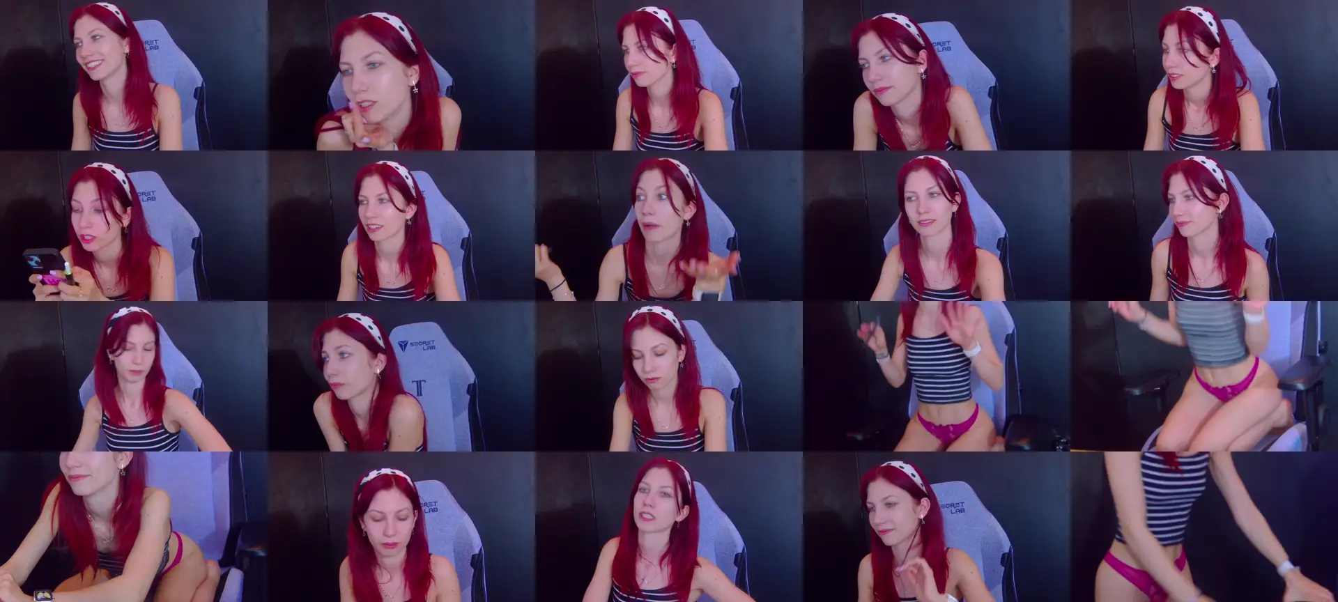 Yasemina photo contact sheet