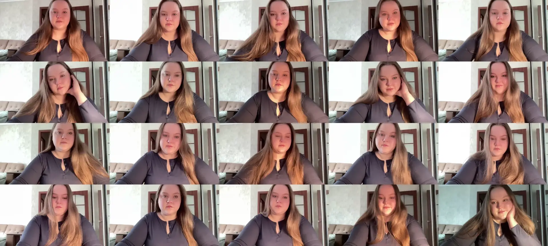 Alice898 photo contact sheet