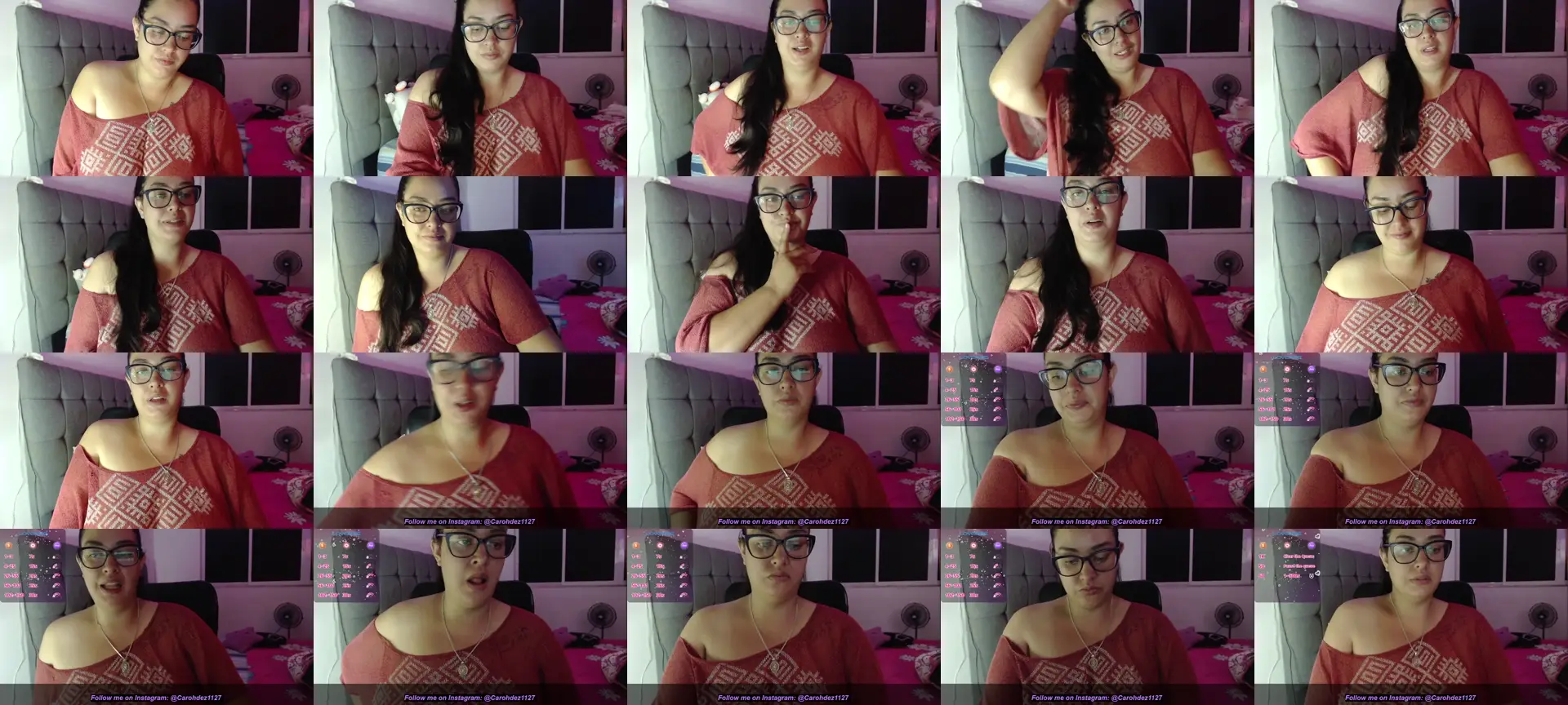 CarolHdez photo contact sheet