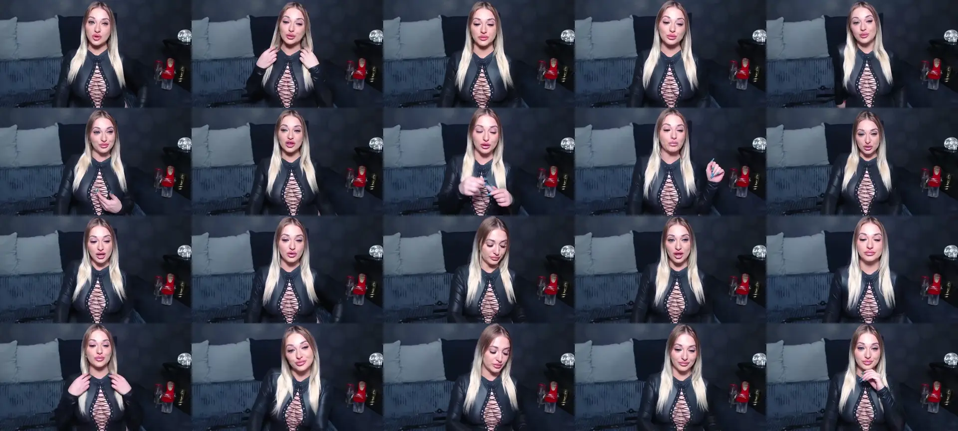 GodessJulia66 photo contact sheet