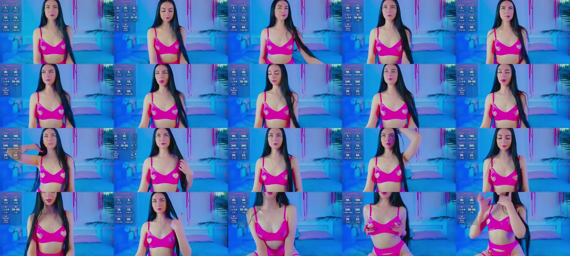 MelisaJenix photo contact sheet