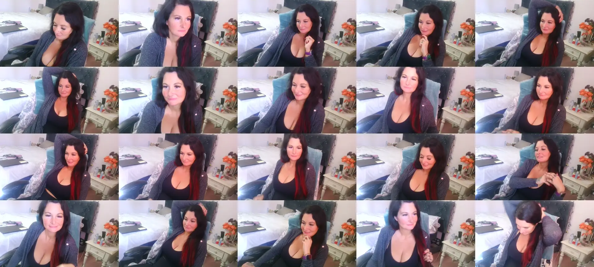 MistressBecca photo contact sheet