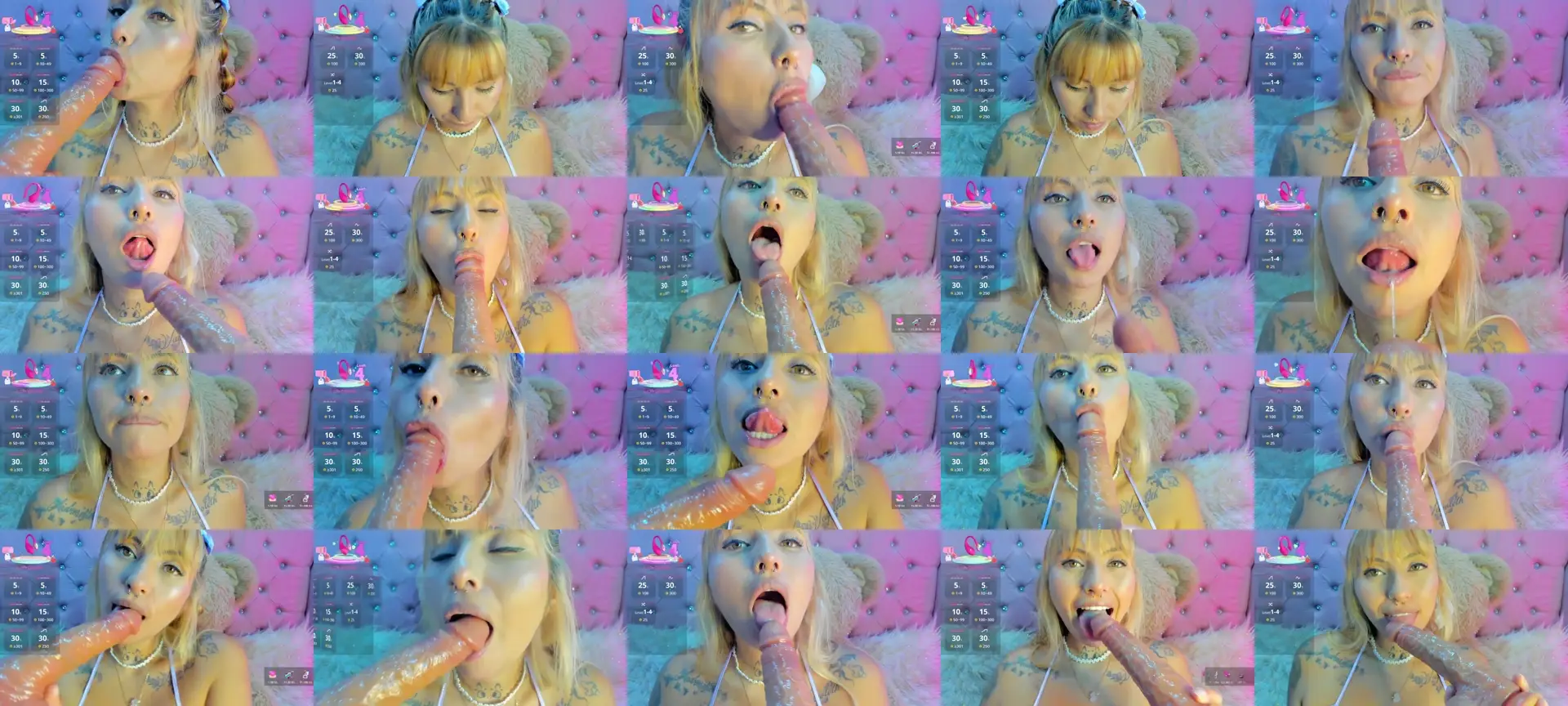 SweetViolet_ photo contact sheet