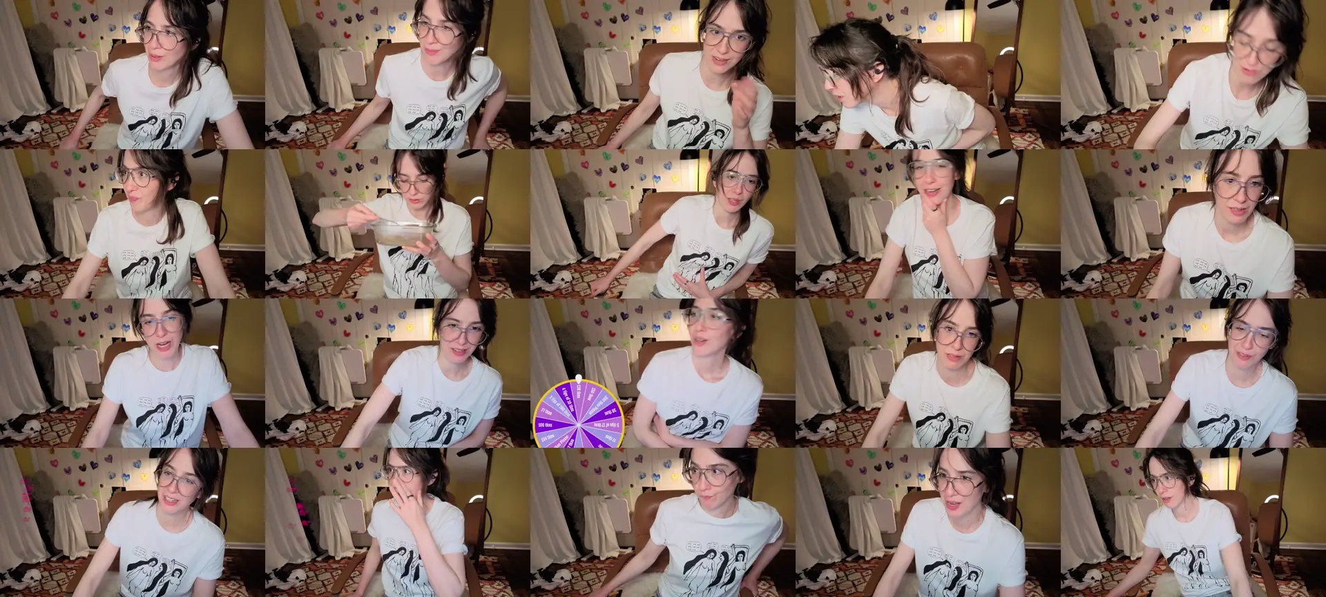 Yarrow photo contact sheet