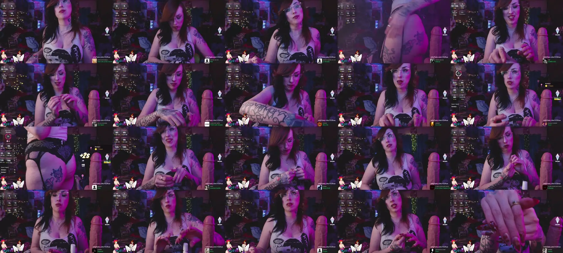 AmyWild_ photo contact sheet