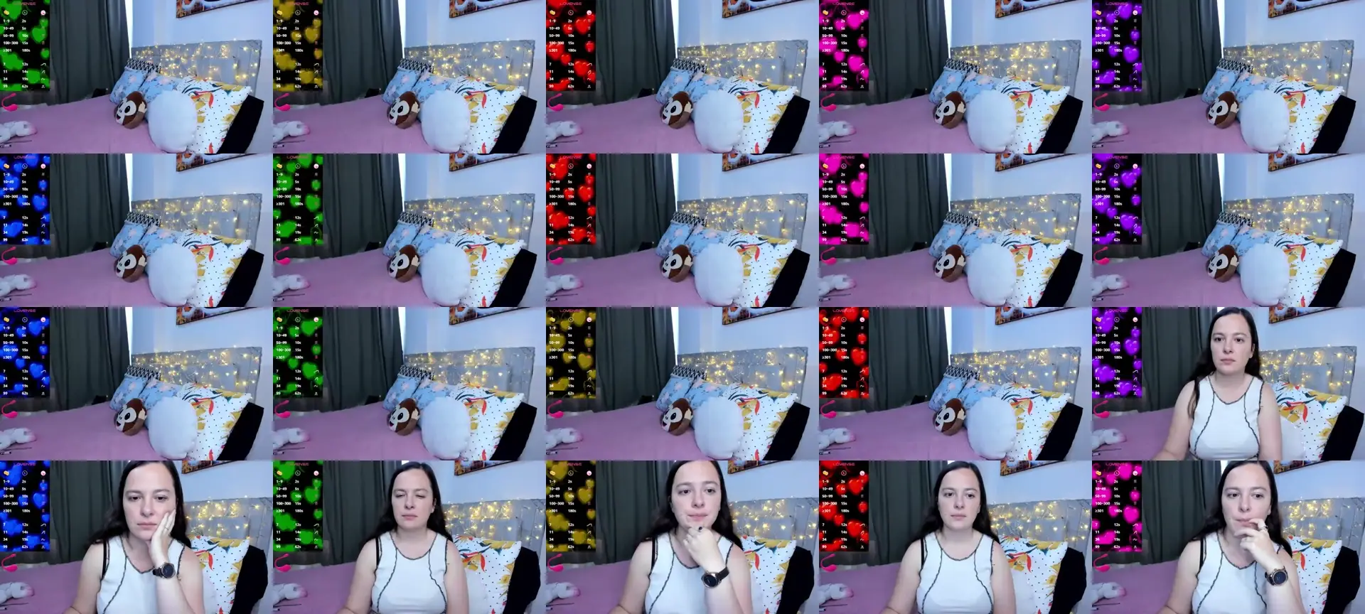 Angelagomez photo contact sheet