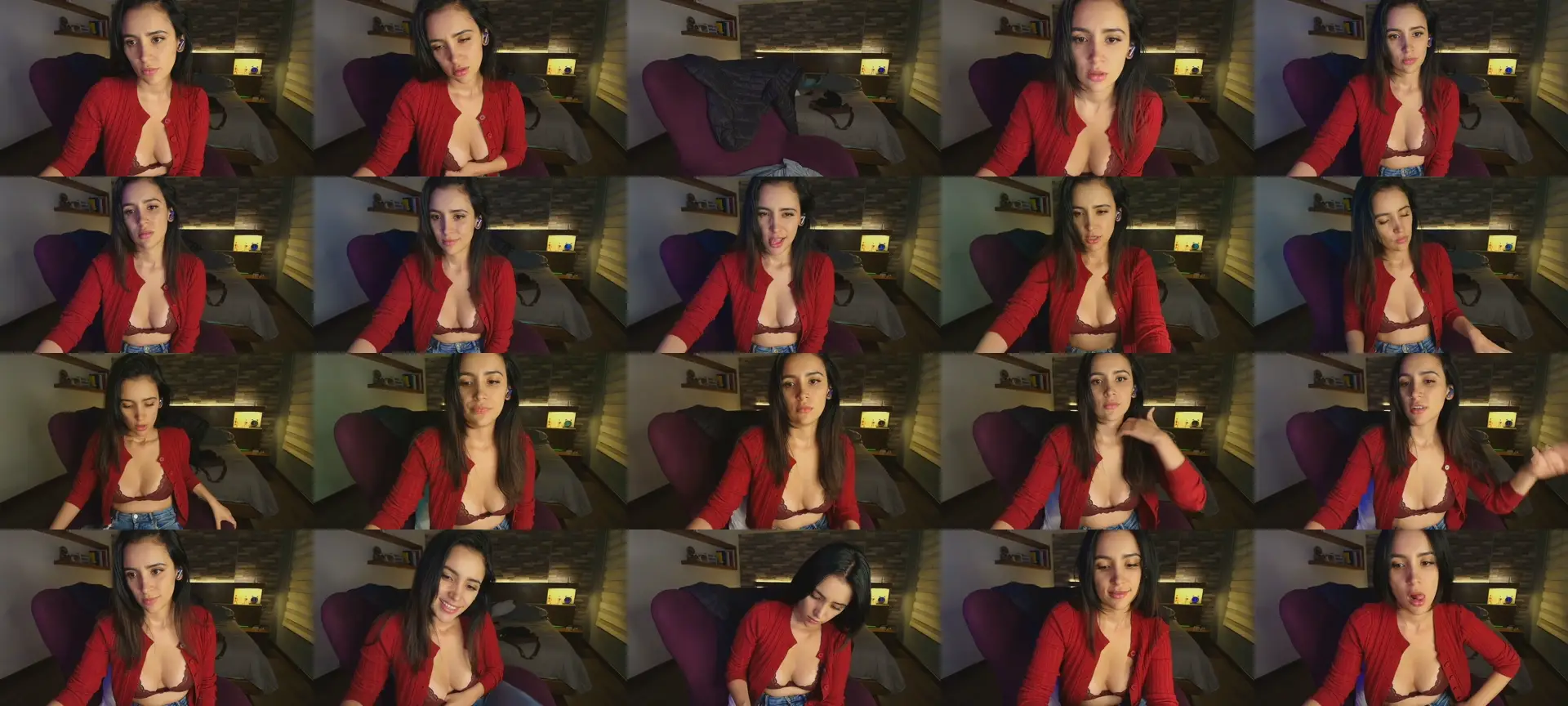 Annieekatt photo contact sheet