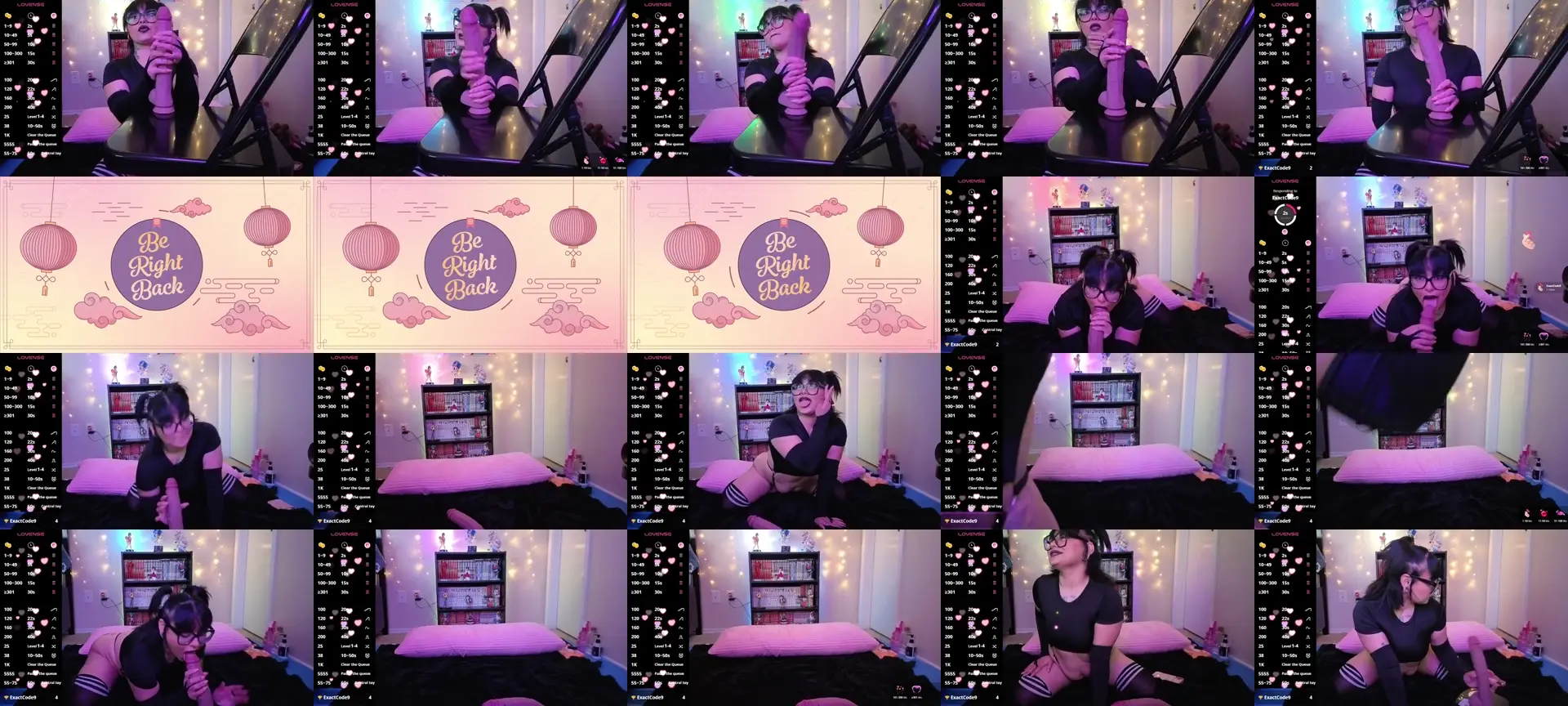 BaddieDiamond photo contact sheet