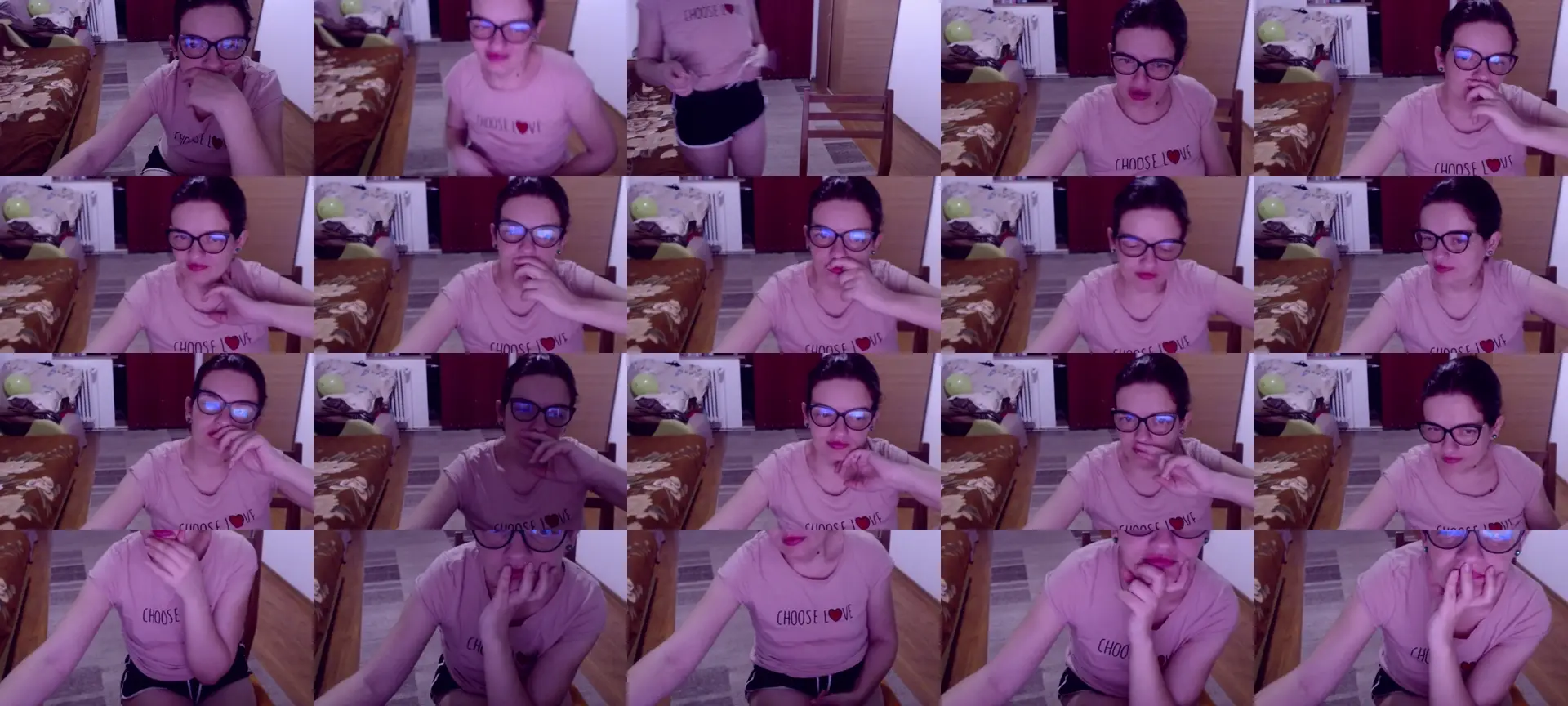 Bellarosalina photo contact sheet