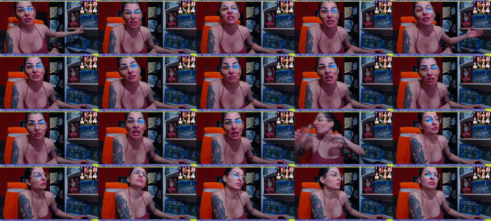 Cuminmenowbby photo contact sheet