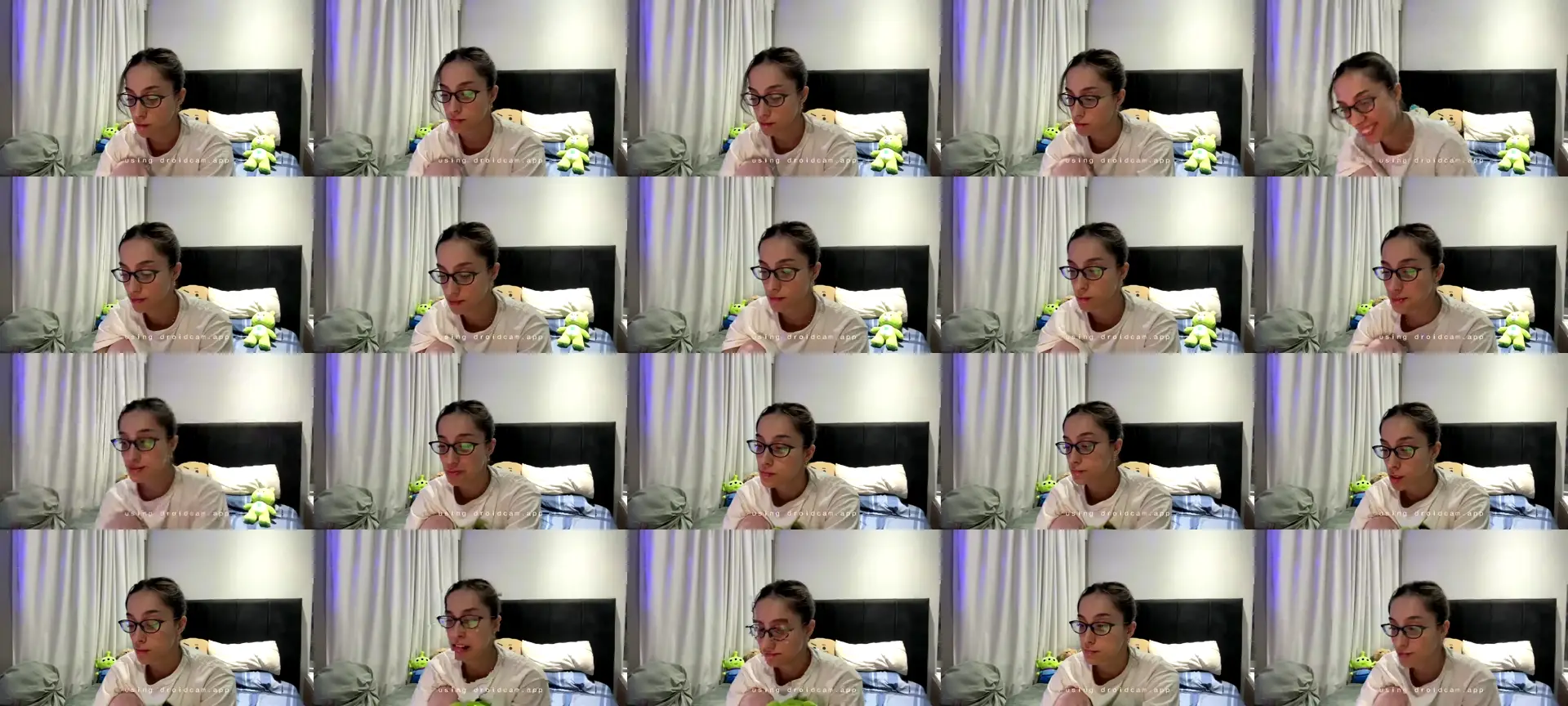 Dani1644 photo contact sheet