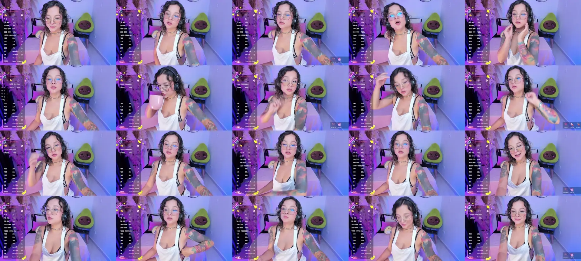 Divine_amy photo contact sheet