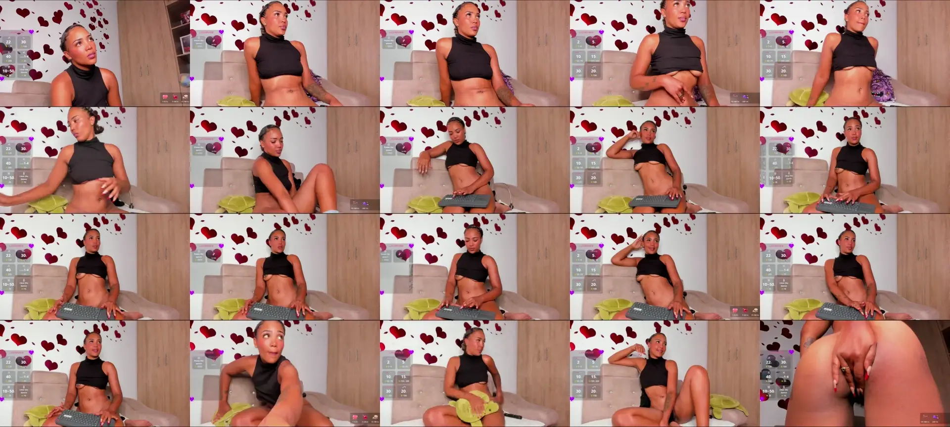 GiuliaCash photo contact sheet