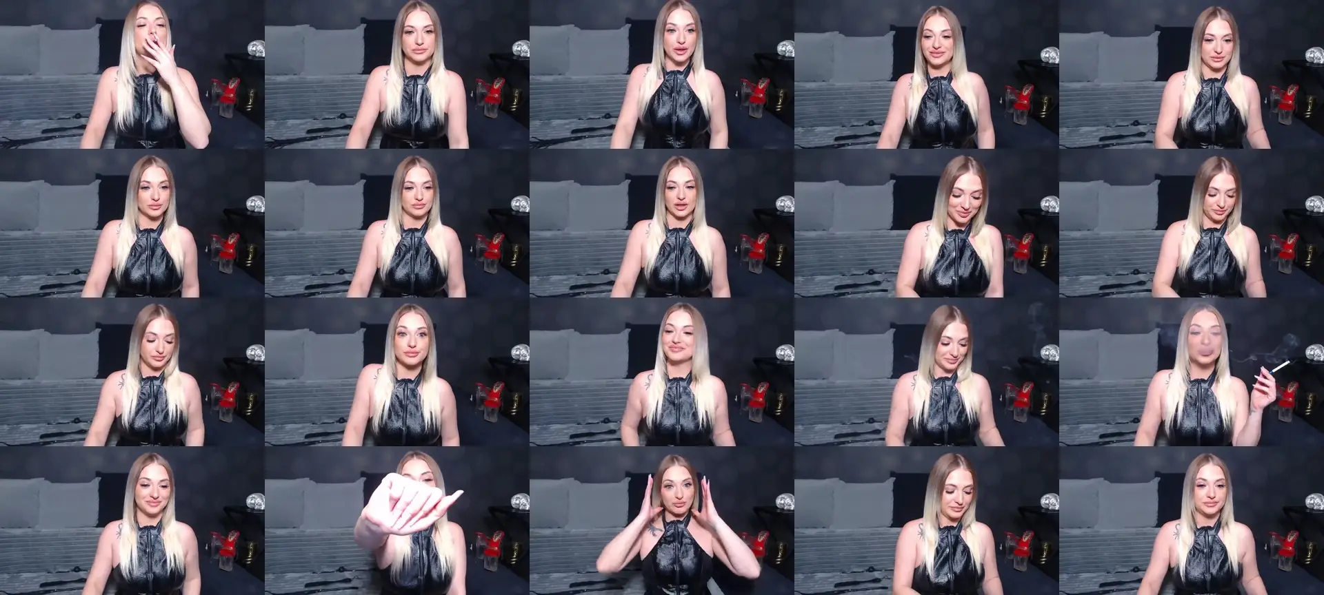 GodessJulia66 photo contact sheet