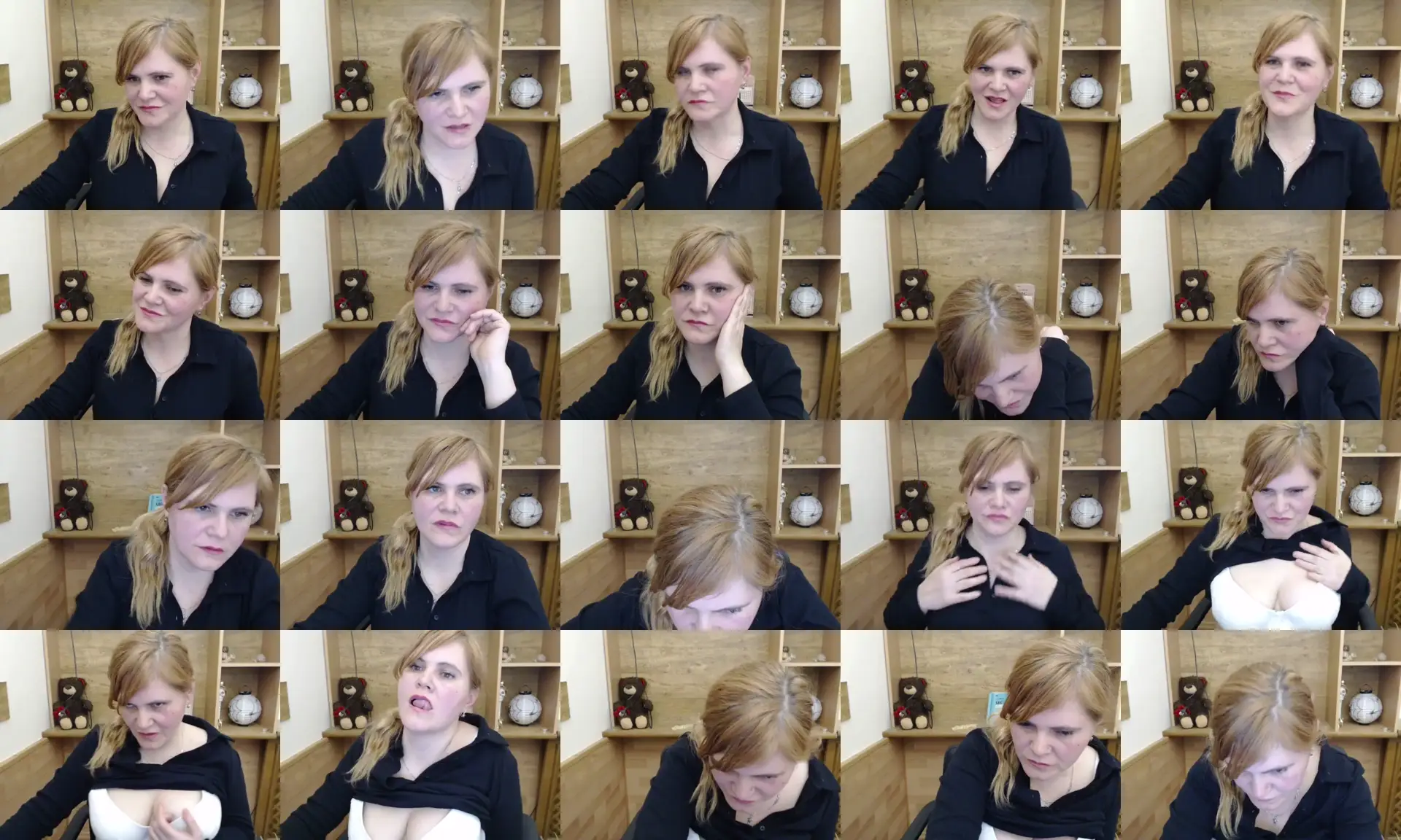 JanaLoveli photo contact sheet