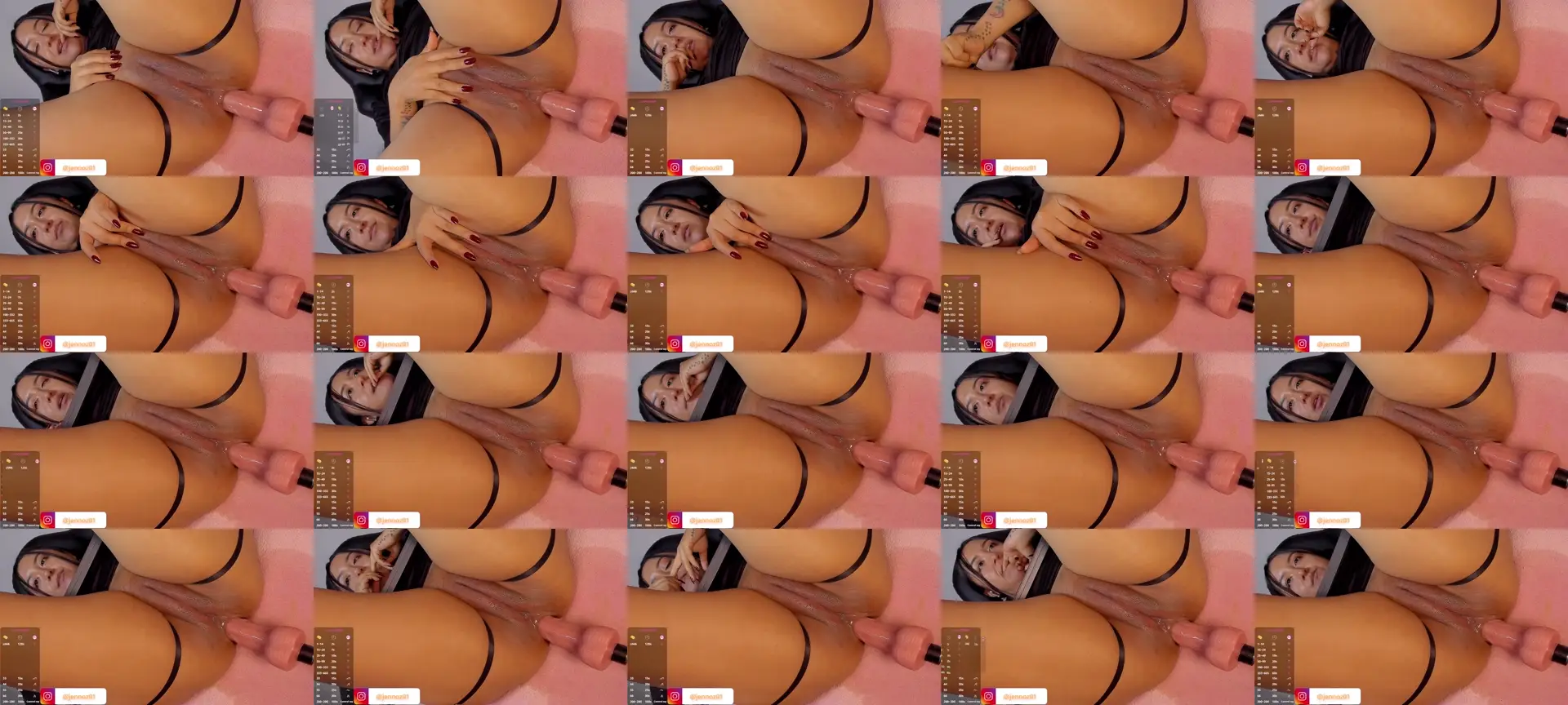 Jennozz photo contact sheet