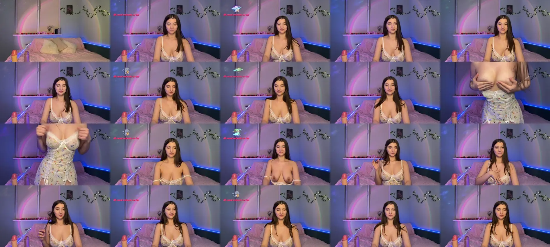 Kitty_kristy photo contact sheet