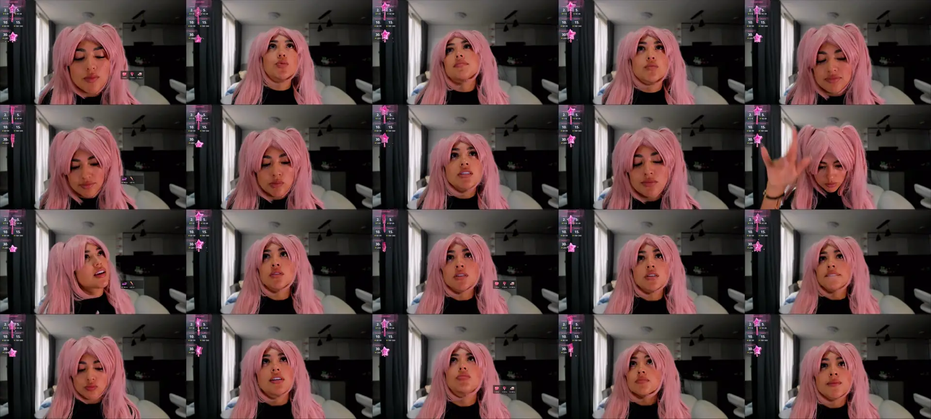 Lu1bonnie photo contact sheet