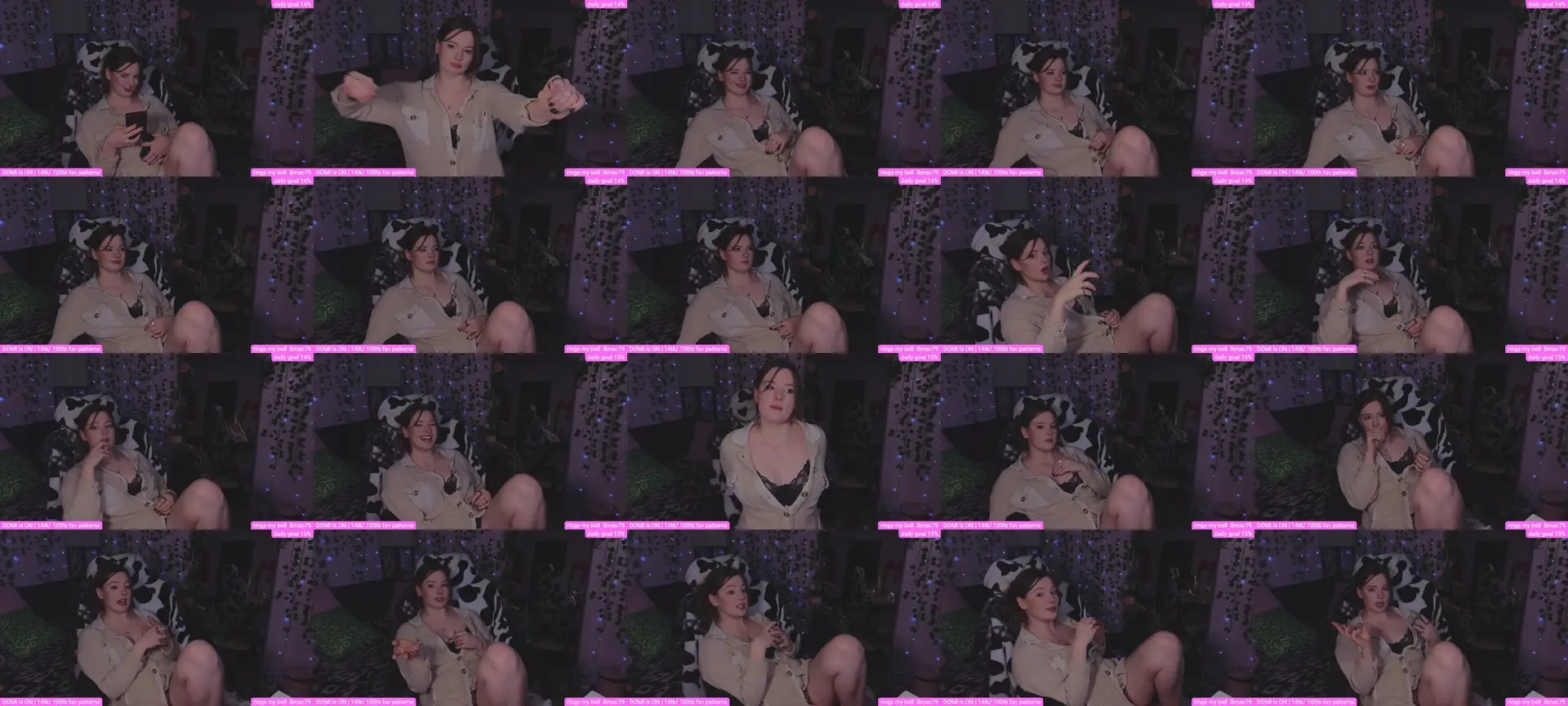 naughtybella_ photo contact sheet