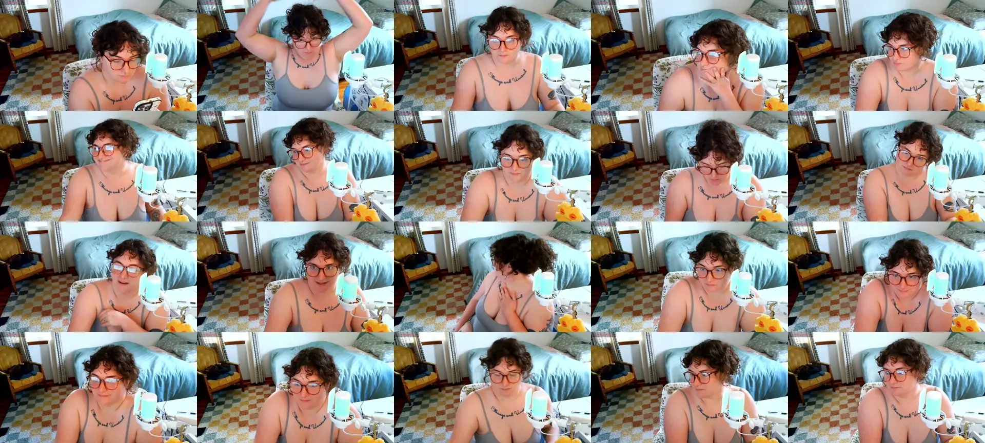 PeachBandit photo contact sheet