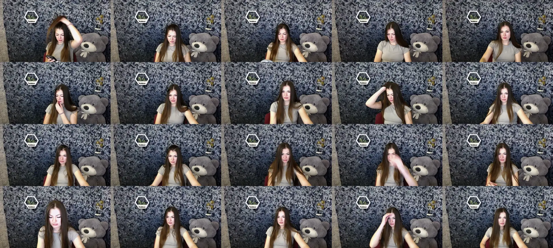 Prety_angel photo contact sheet