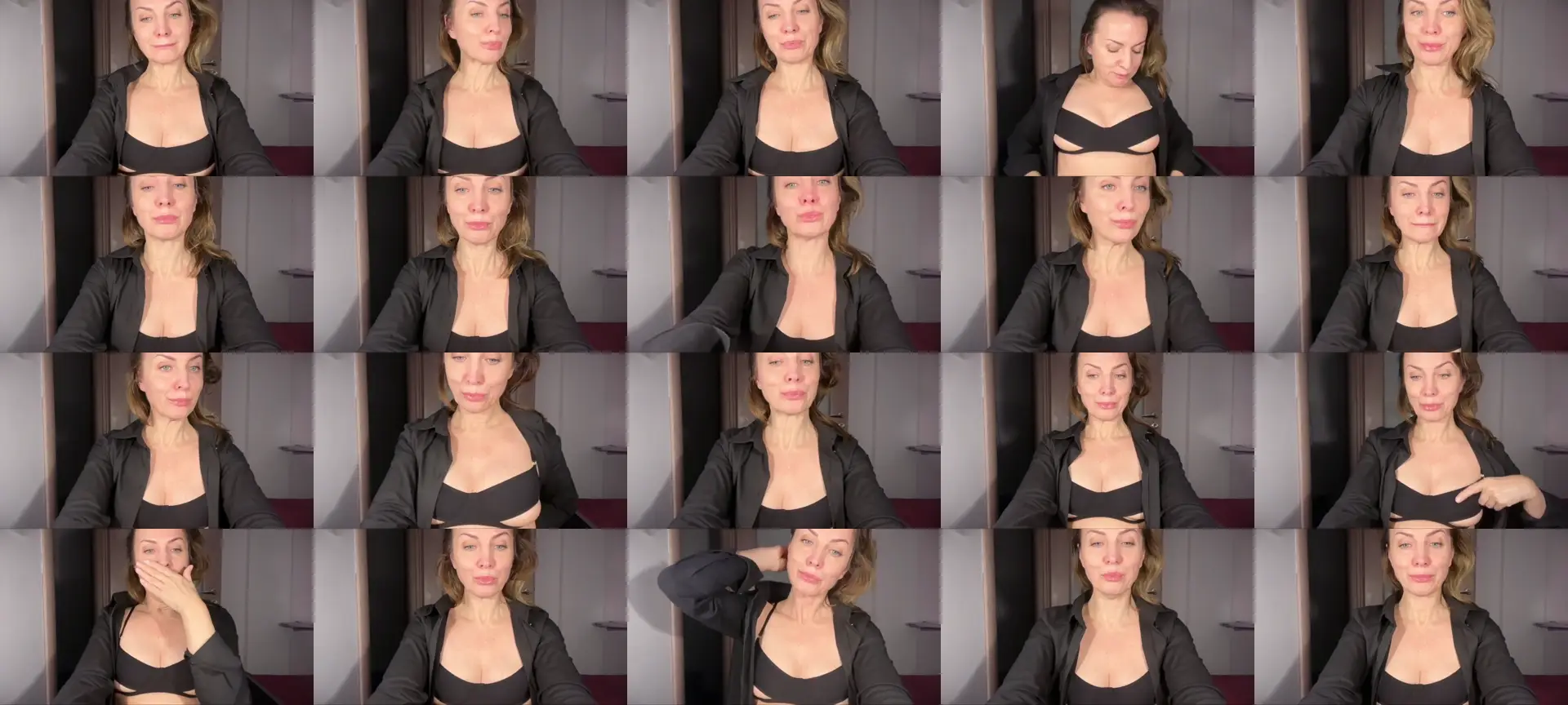 RachellLive photo contact sheet