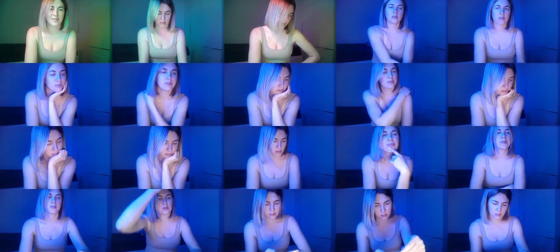 RichGirl777 photo contact sheet
