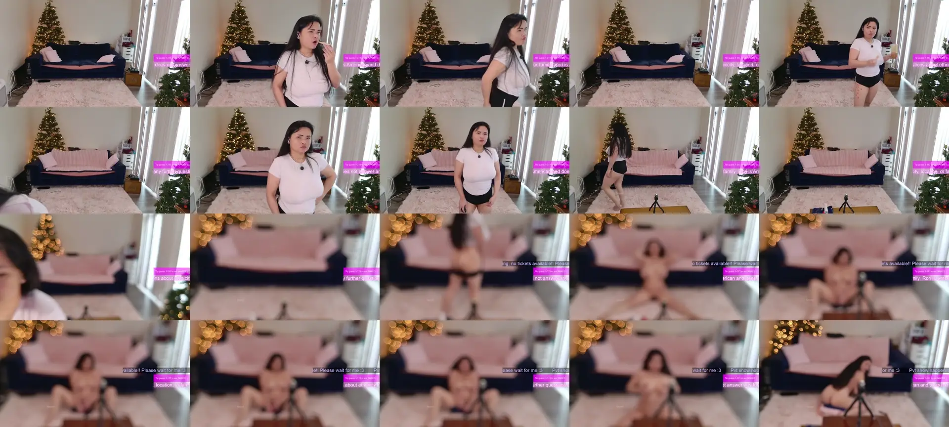 Roriverse photo contact sheet