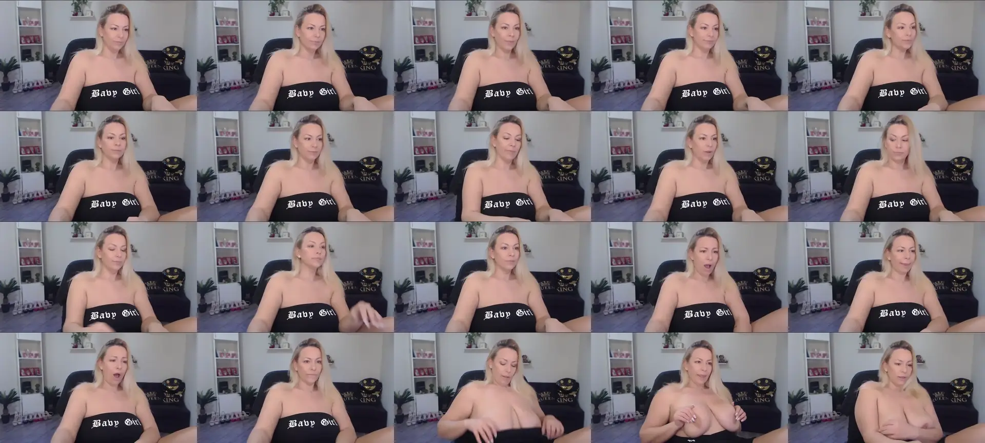 A_baby_Boo photo contact sheet