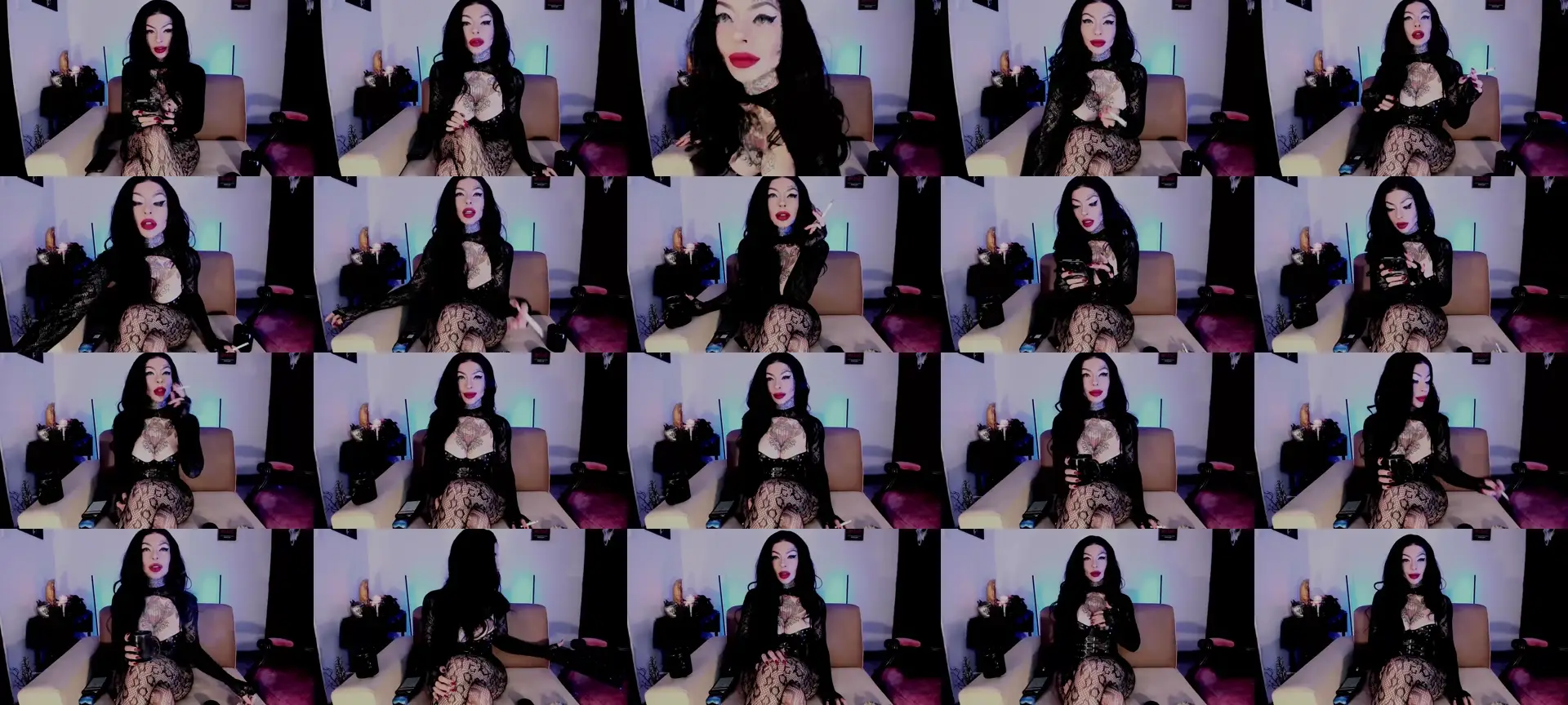 AbbyPink photo contact sheet