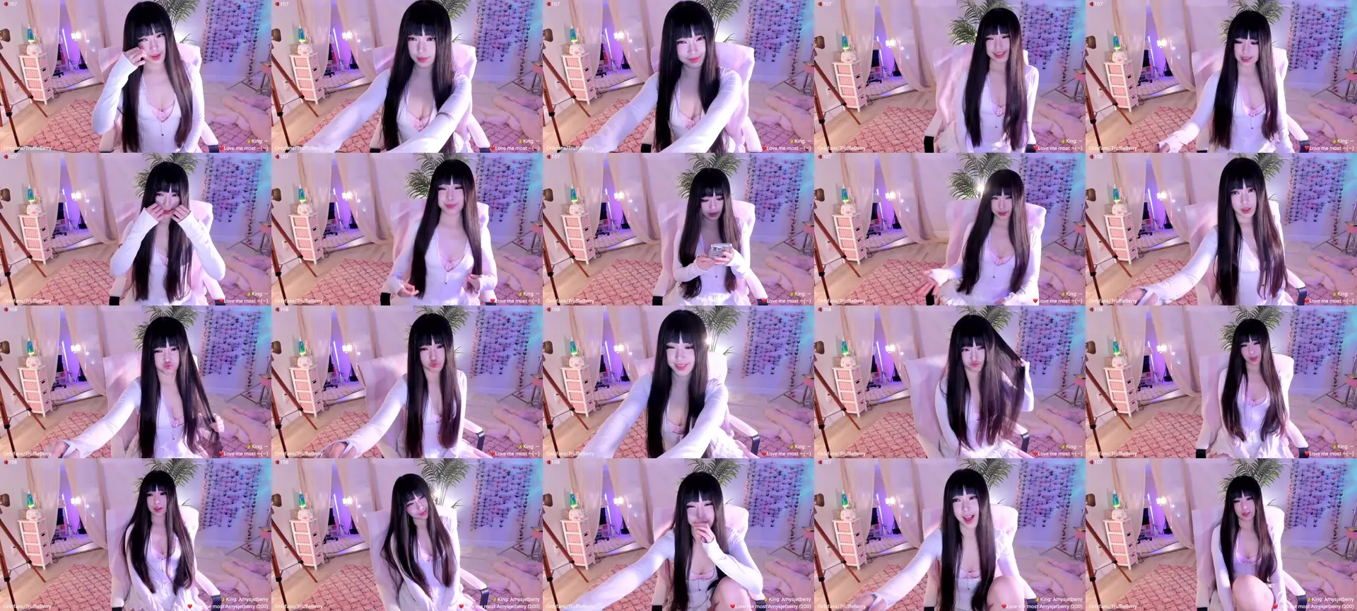 AcaiBerry photo contact sheet