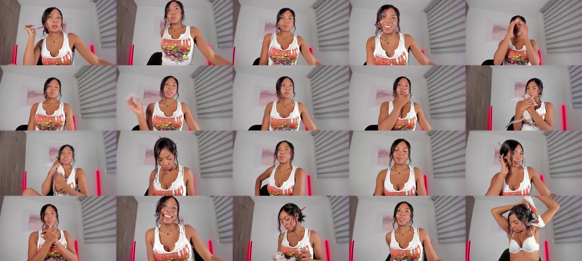 Alexa_bon photo contact sheet