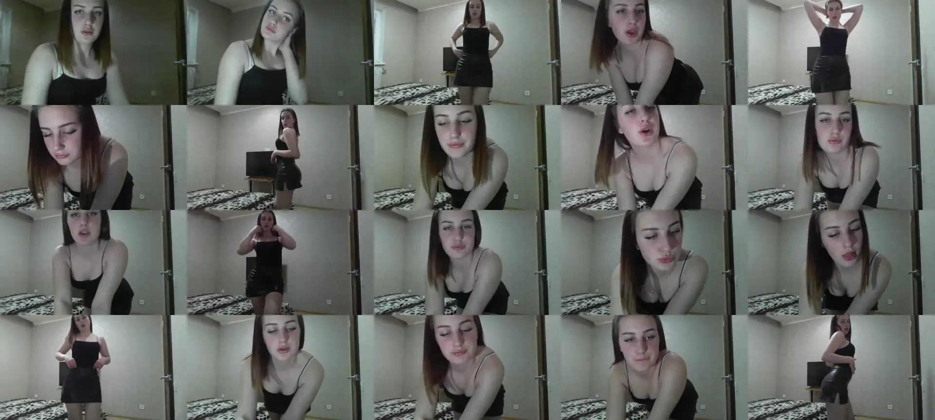 Alisha photo contact sheet