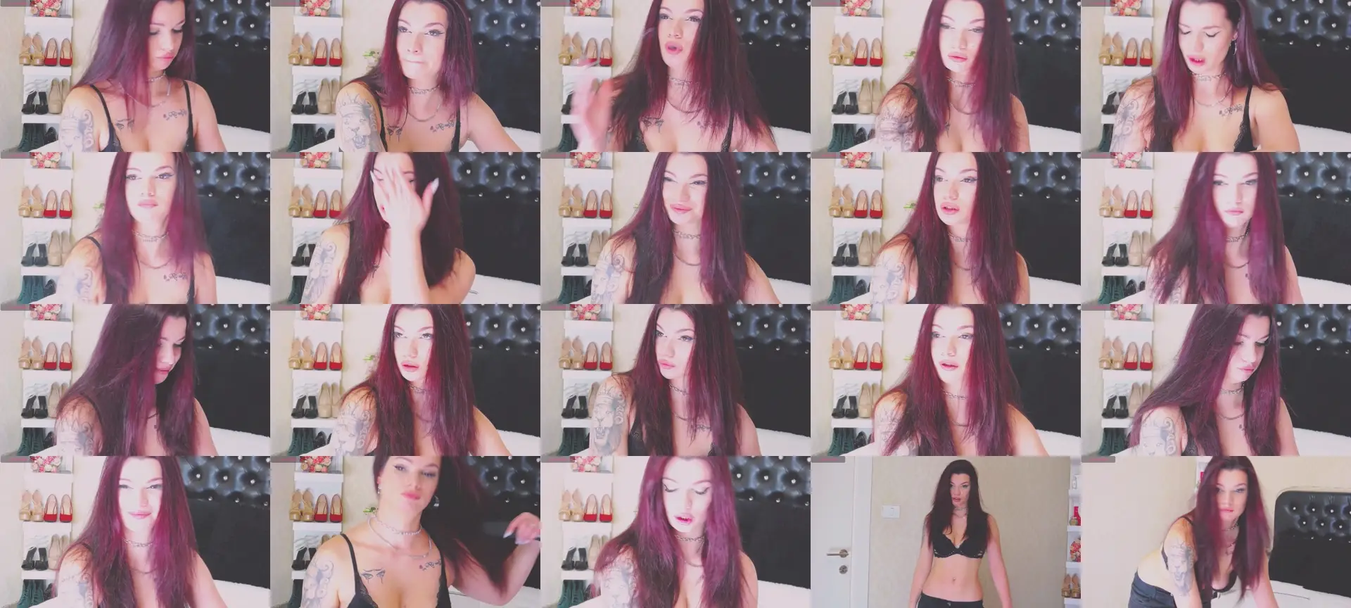 Allisonn photo contact sheet