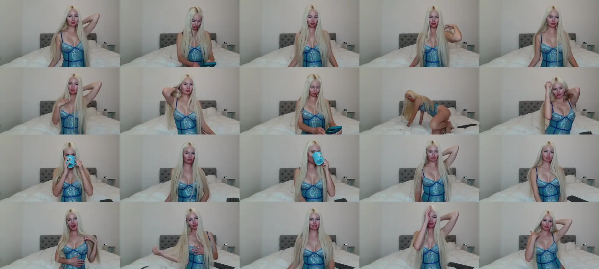 AnaSpicy photo contact sheet