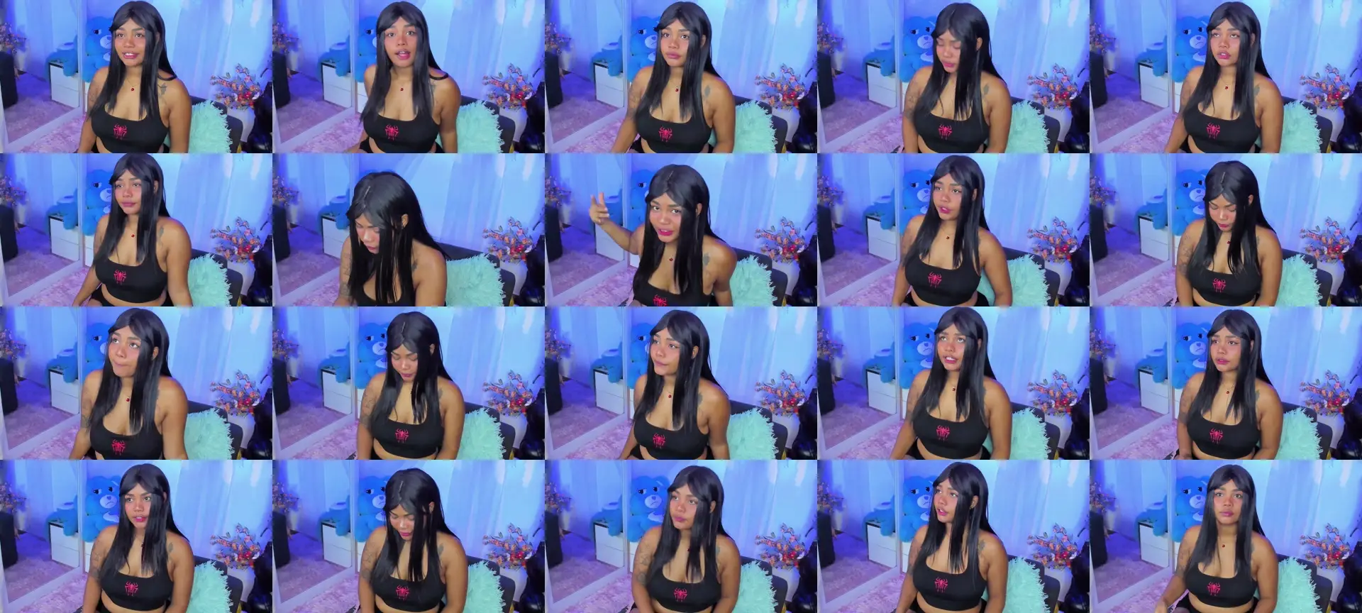 AngelDustt photo contact sheet