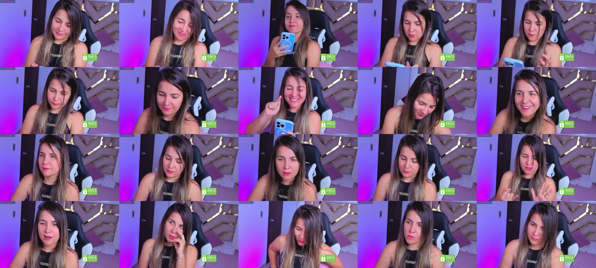 Anny_Blonde photo contact sheet